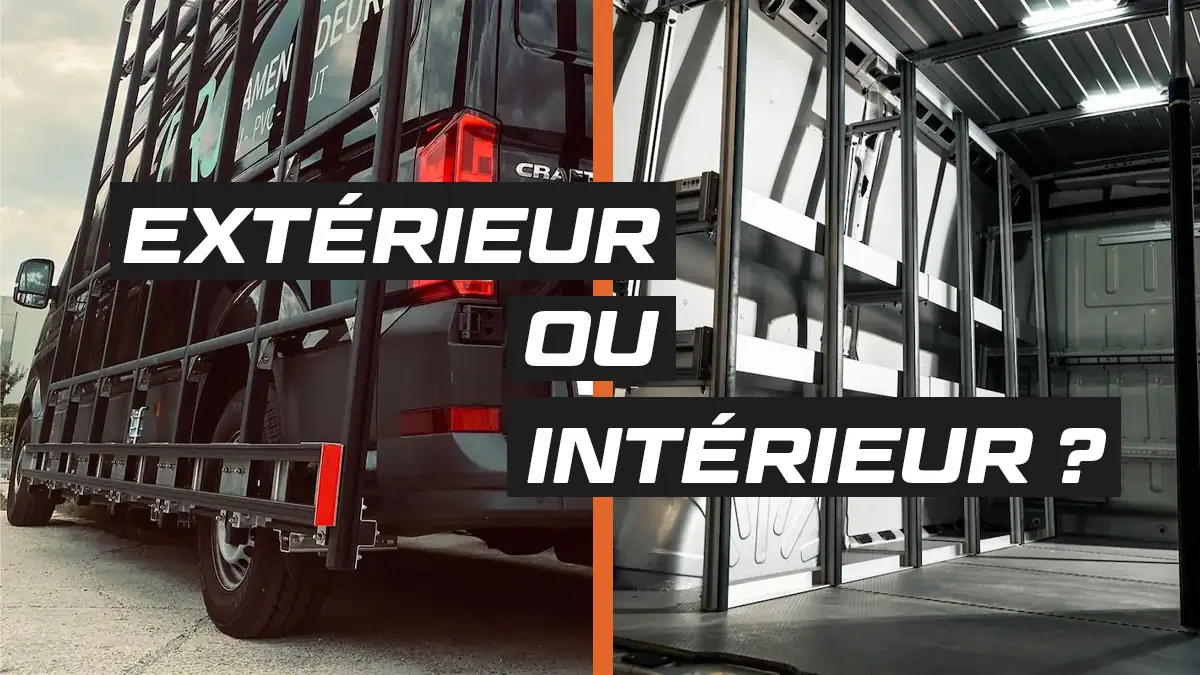 Porte-verre extérieur ou intérieur pour votre utilitaire